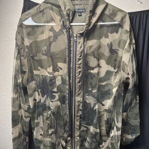 Shinestar Green camo Jacket